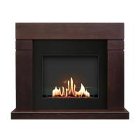 Биокамин в портале SteelHeat Tobi, стекло Биокамин в портале SteelHeat Tobi, стекло