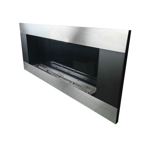 Биокамин "Русский огонь" Модерн 1200V встраиваемый с декоративным стеклом (стемалитом)