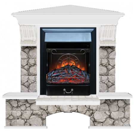 Бостон К Карелия угловой (белый)+Majestic Black Бостон К Карелия угловой (белый)+Majestic Black