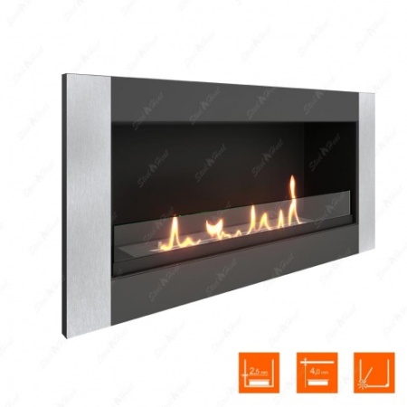 Биокамин SteelHeat ONE-V 800 стекло по цене 35 490 руб.