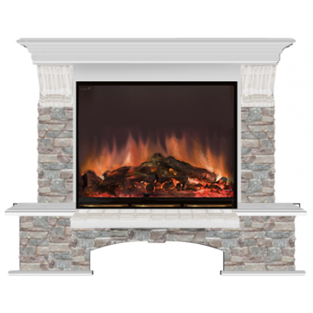 Бостон Грот цветной (беленый дуб)+Arte 28