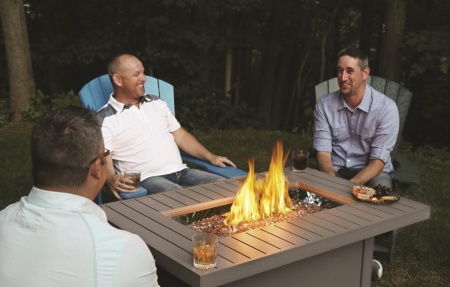 Стол-камин газовый NapoLEOn Hampton 127х82 см Стол-камин газовый NapoLEOn Hampton 127х82 см