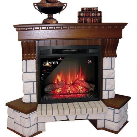 Экстерион угловой (светлый дуб)+Jupiter Black