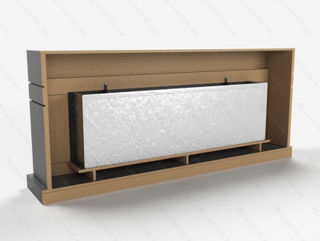 Биокамин Lux Fire с порталом Эльбрус 60, графит по цене 147 942 руб.