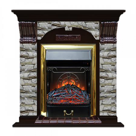 Арочный Алтай (венге)+Majestic Brass